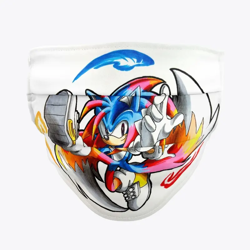 Sonic + Tails + Knuckles Fusion Mask