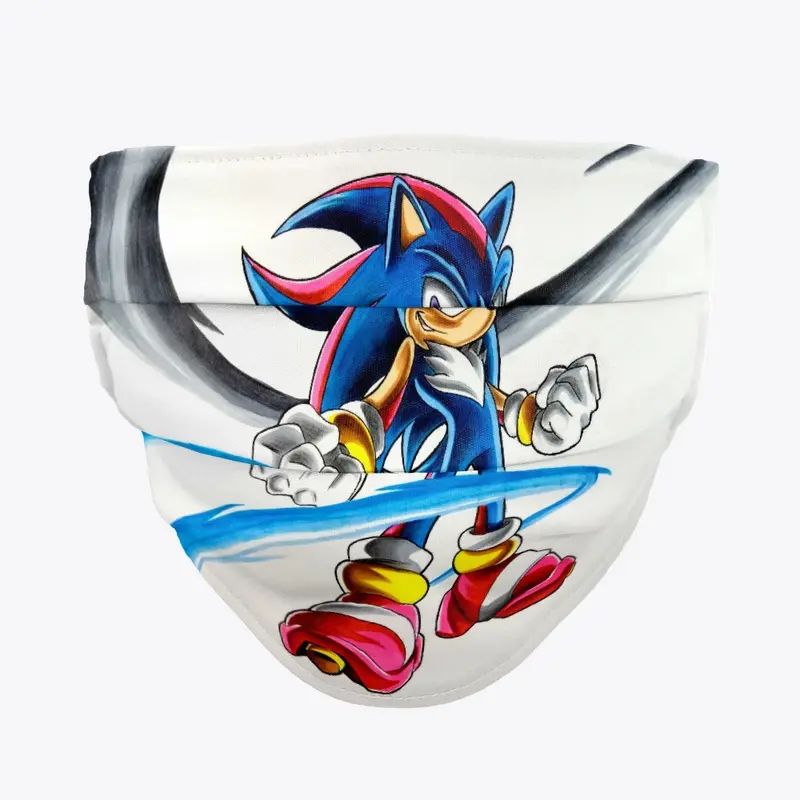 Sonic + Shadow Fusion Mask